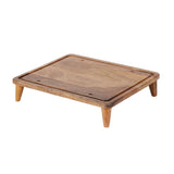 Olympia Mango Wood Standing Tray GN 1/2