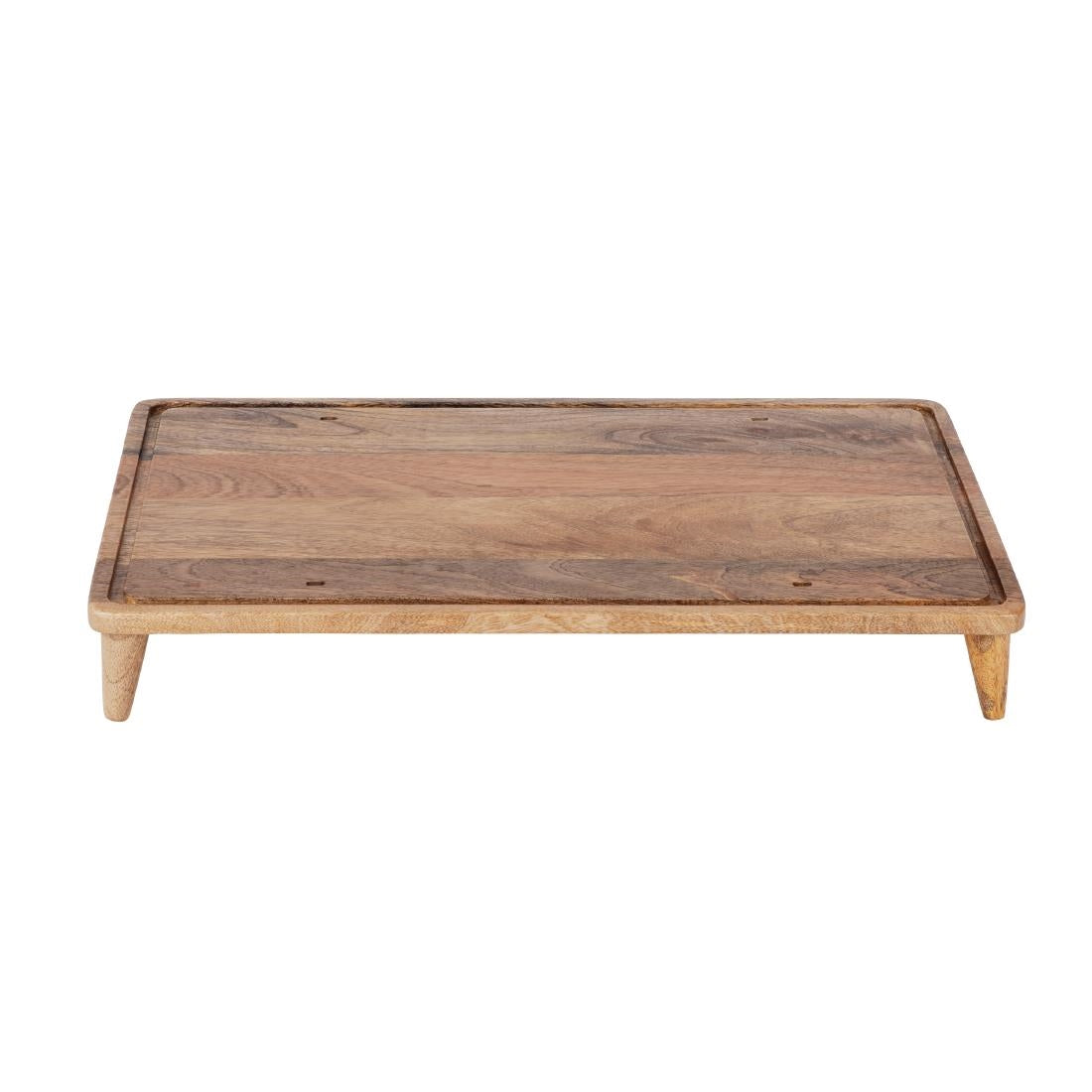 Olympia Mango Wood Standing Tray GN 1/1