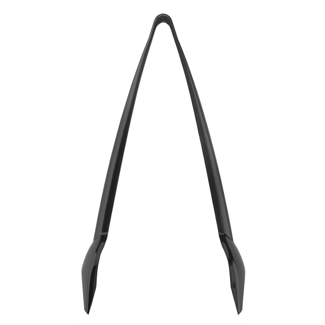 Vogue ABS Food Tongs Black 230mm