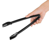 Vogue ABS Food Tongs Black 230mm