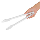 Vogue ABS Tongs White 300mm
