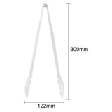 Vogue ABS Tongs White 300mm