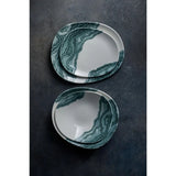 Churchill Inked Tide Opal Plates Black 260mm (12 Pack)