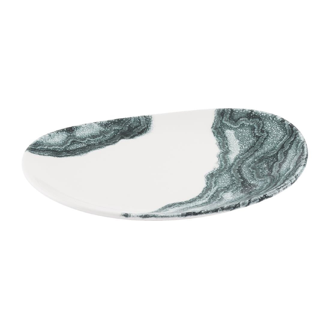 Churchill Inked Tide Opal Plates Black 210mm (12 Pack)
