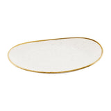 Churchill Stonecast Opal Plates Barley White 280mm (12 Pack)