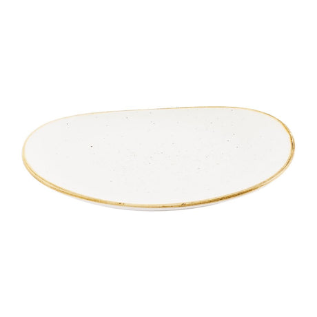Churchill Stonecast Opal Plates Barley White 185mm (12 Pack)