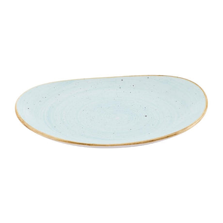Churchill Stonecast Opal Plates Duck Egg Blue 185mm (12 Pack)