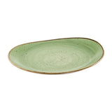 Churchill Stonecast Opal Plates Sage Green 260mm (12 Pack)