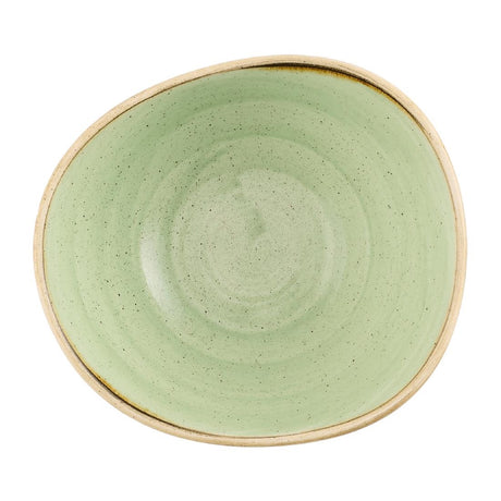 Churchill Stonecast Opal Bowls Sage Green 150mm (12 Pack)