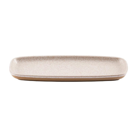 Churchill Emerge Oblong Trays Speckled White 251x100mm (6 Pack)