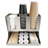 Olympia Stainless Steel Cup & Condiment Station