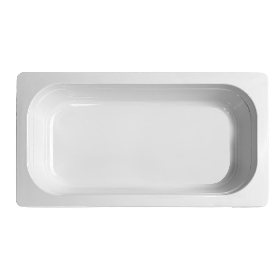 Olympia Kristallon Melamine Gastronorm Dish GN 1/3