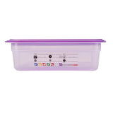 Cambro Safetrak IML Polypropylene Food Storage Container 1/1 GN 100mm