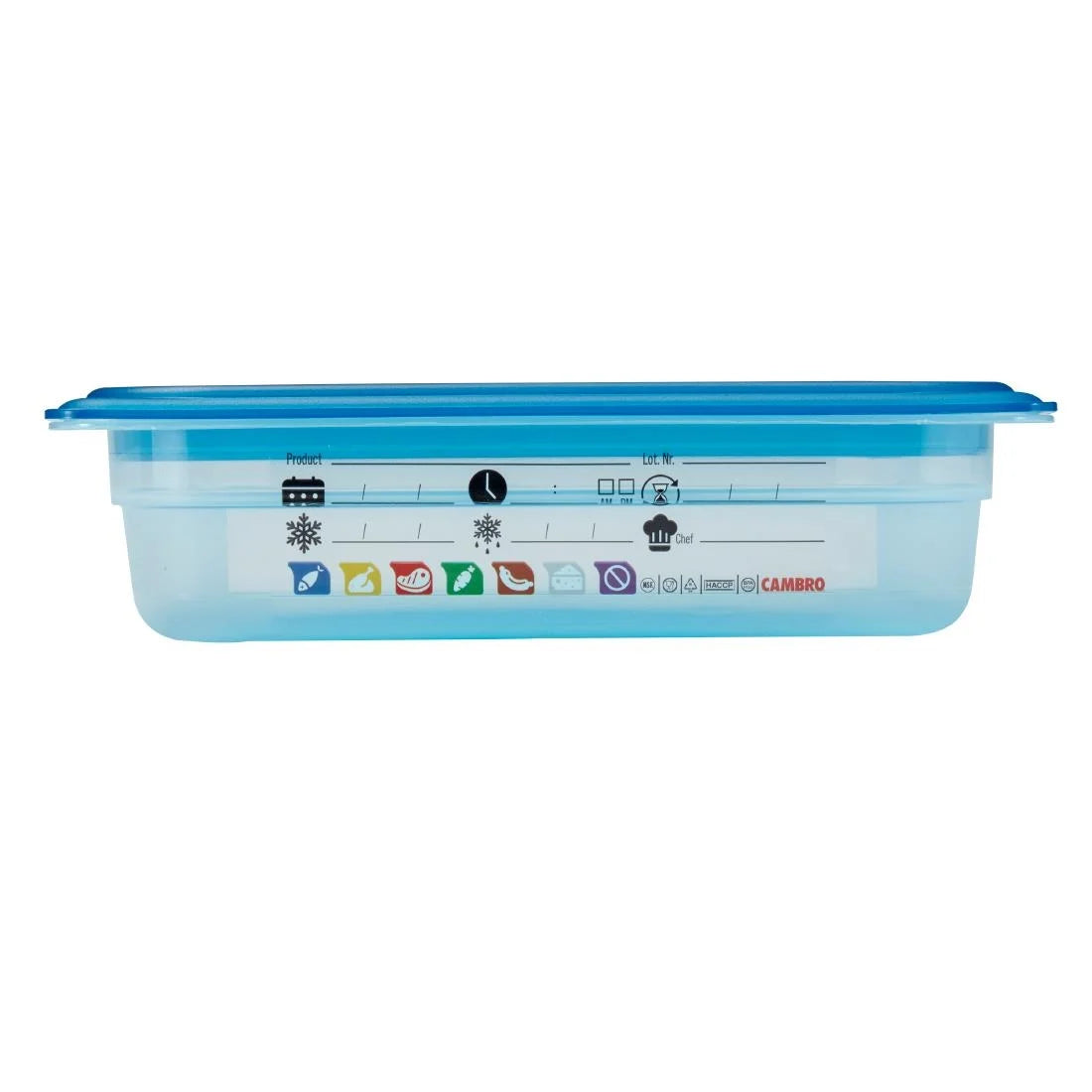 Cambro Safetrak IML Polypropylene Food Storage Container 1/2 GN 65mm