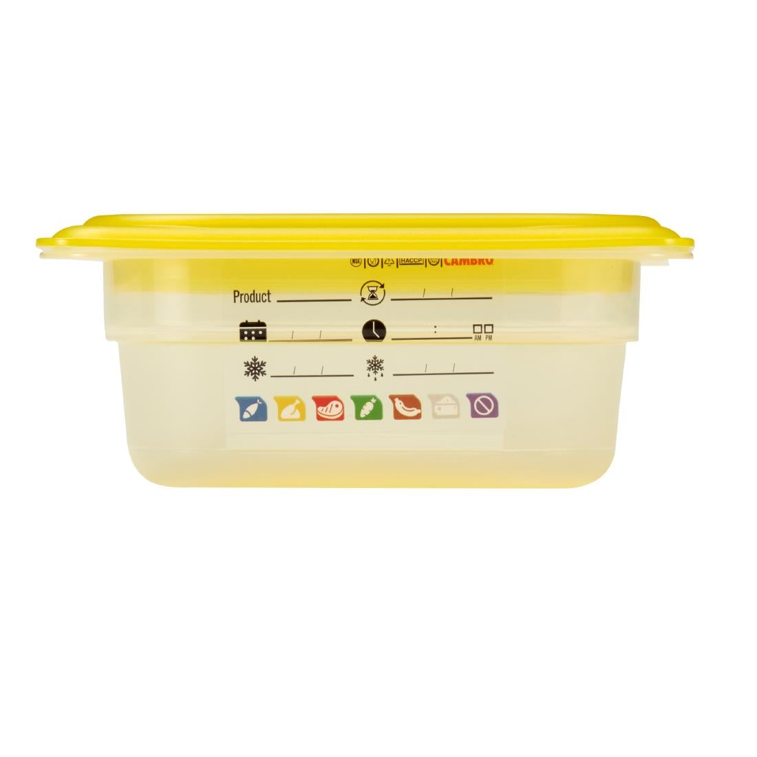 Cambro Safetrak IML Polypropylene Food Storage Container 1/6 GN 65mm