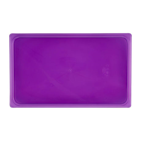 Cambro Safetrak IML Polypropylene Seal Gastronorm Lid Purple 1/1 GN