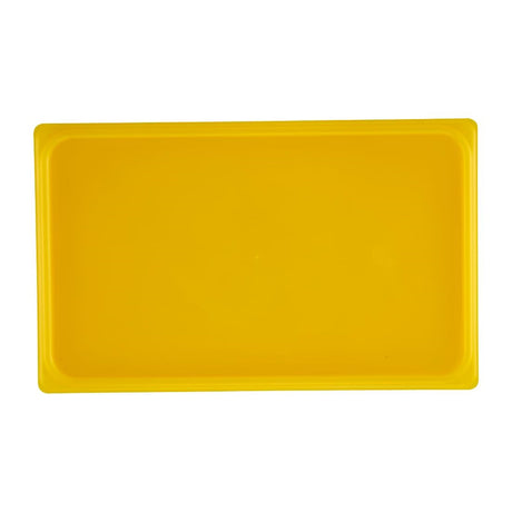 Cambro Safetrak IML Polypropylene Seal Lid Yellow 1/1 GN