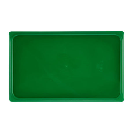 Cambro Safetrak IML Polypropylene Seal Lid Green 1/1 GN