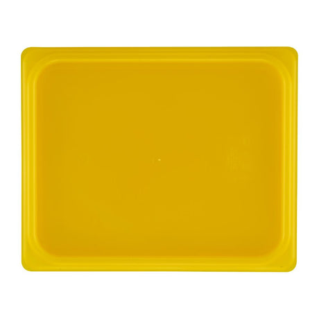 Cambro Safetrak IML Polypropylene Seal Lid Yellow 1/2 GN