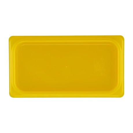 Cambro Safetrak IML Polypropylene Seal Lid Yellow 1/3 GN