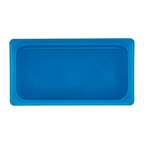Cambro Safetrak IML Polypropylene Seal Lid Blue 1/3 GN