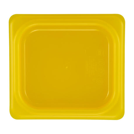 Cambro Safetrak IML Polypropylene Seal Lid Yellow 1/6 GN