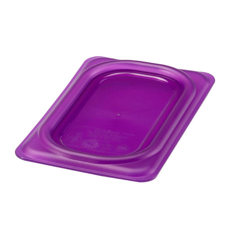 Cambro Safetrak IML Polypropylene Seal Lid Purple 1/9 GN