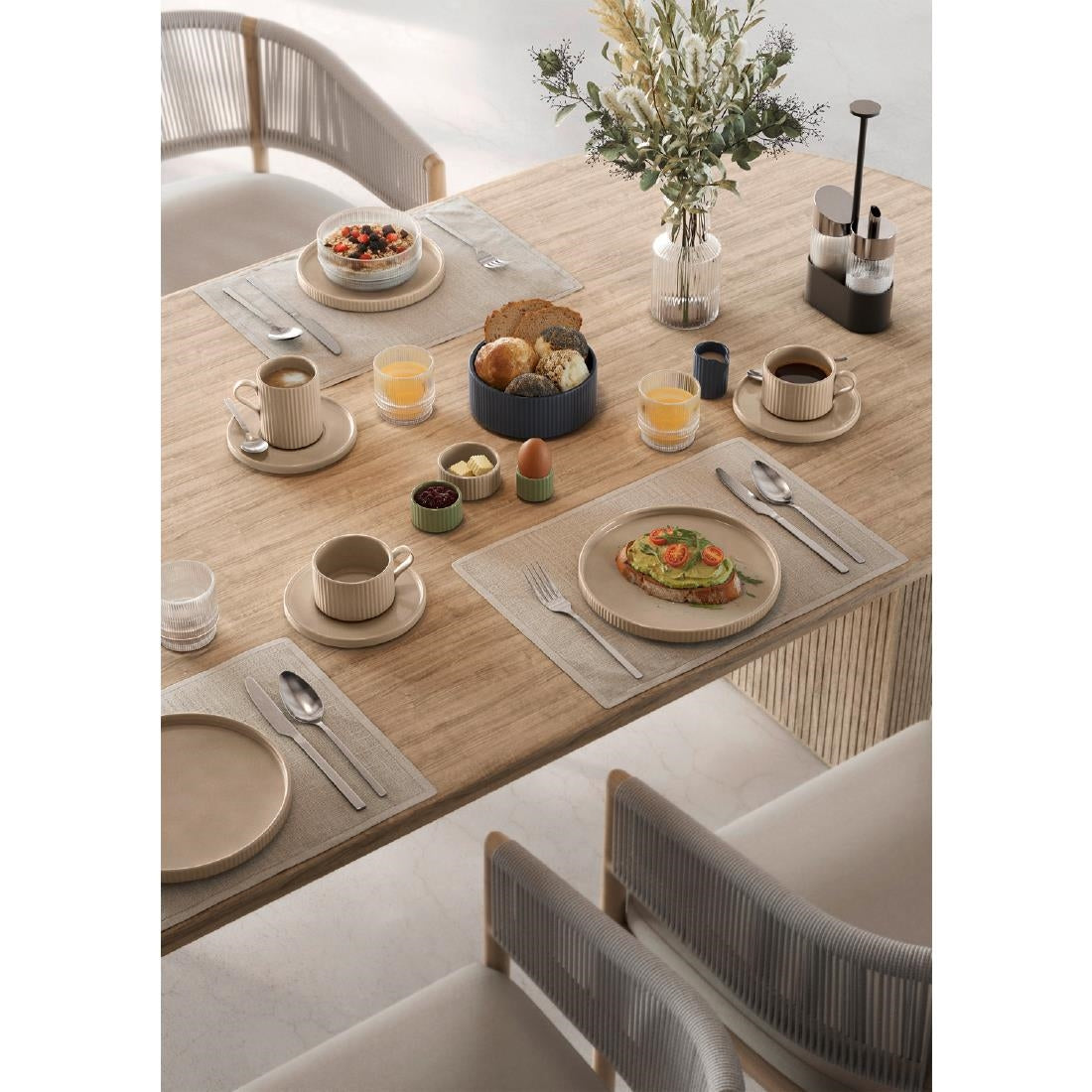 APS THE GRID Glass Bowls 60mm (12 Pack)