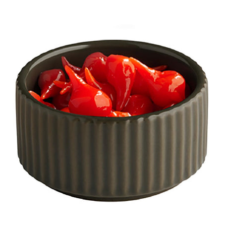 APS THE GRID Porcelain Bowls Brown 70ml (6 Pack)