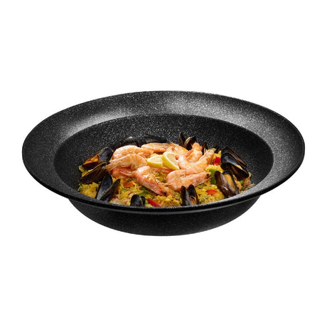 APS FROSTFIRE Black & Silver Non-Stick Coated Bowl 450mm