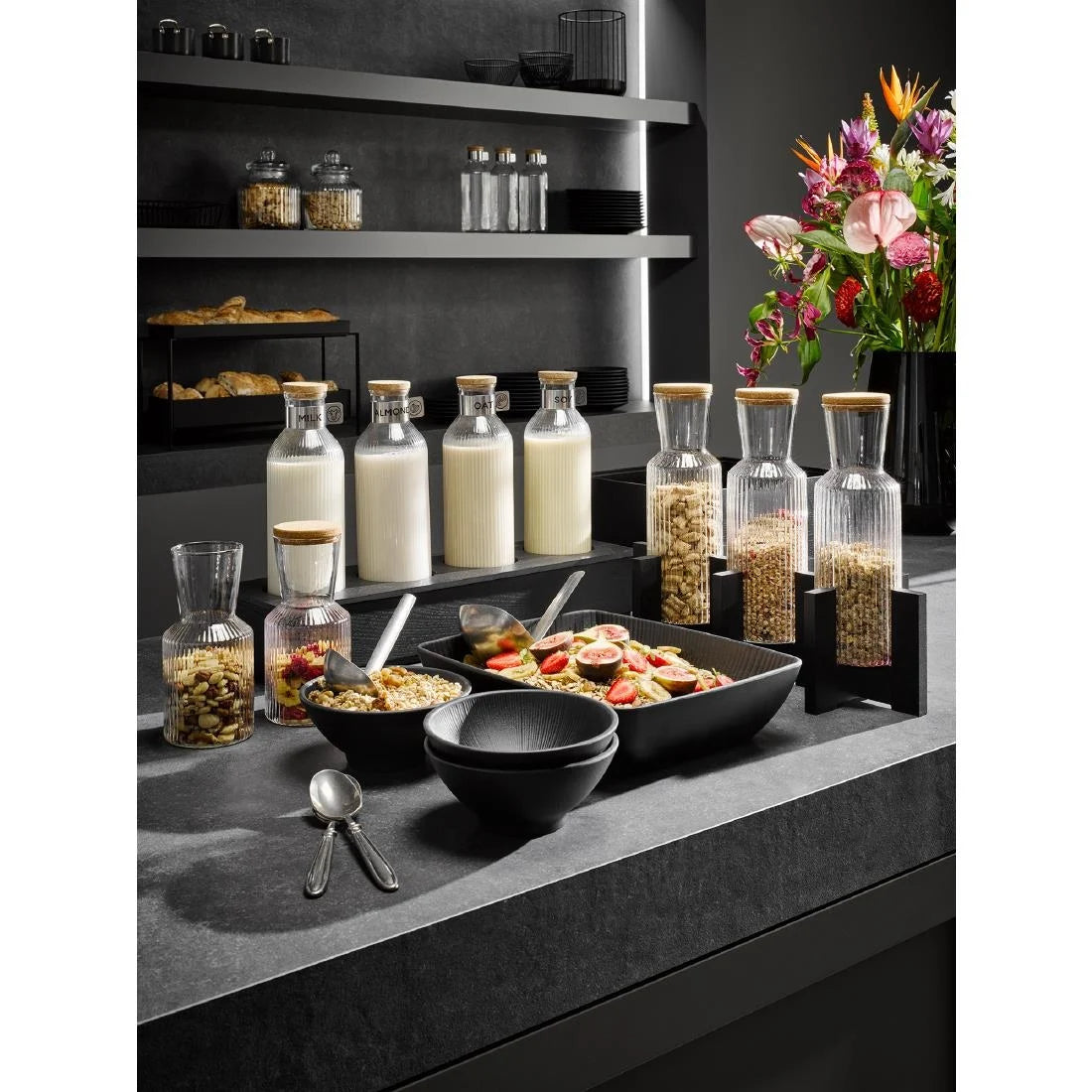 APS LINES Glass Carafe 1Ltr