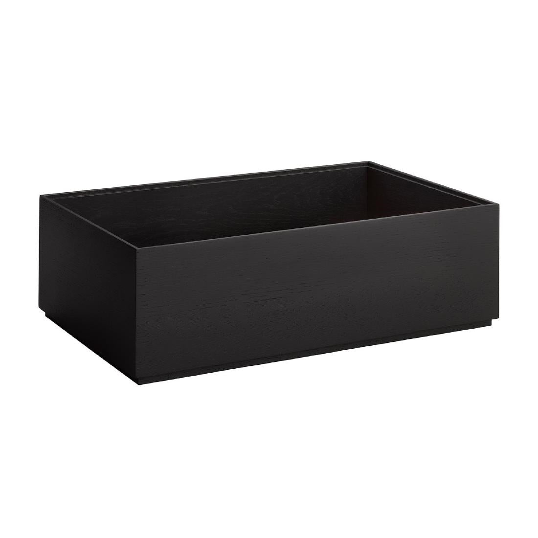 APS VALO Wooden Box Black GN 1/1 165x530x325mm