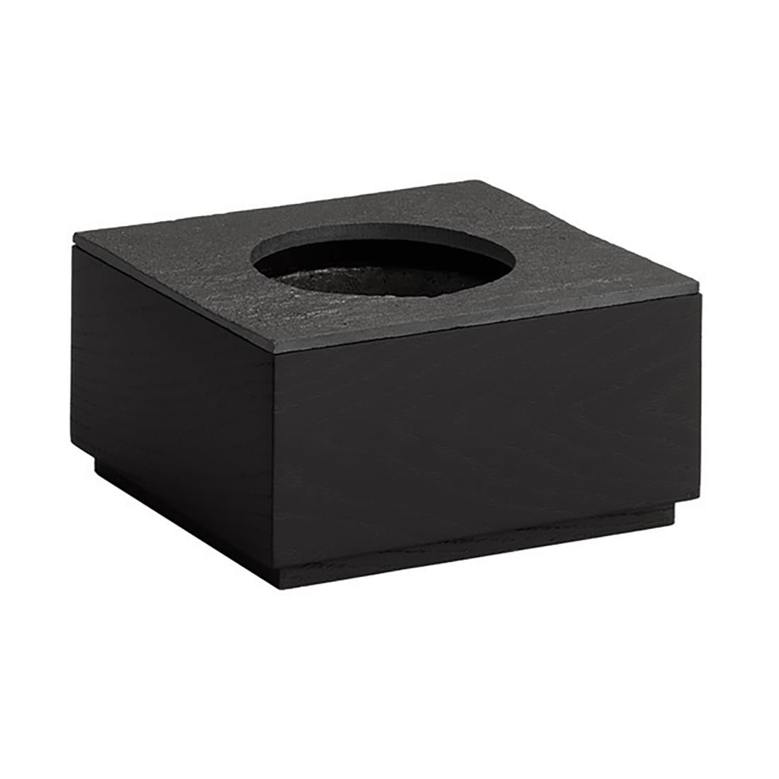 APS VALO Wooden Box Black GN 1/6 176x162x85mm