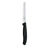 Victorinox Swiss Classic Tomato & Table Knife Wavy Black 11cm (6 Pack)