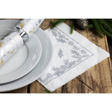Swantex Aspen Festive 3ply Dinner Napkins 400x400mm (600 Pack)
