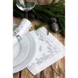 Swantex Aspen Festive 3ply Dinner Napkins 400x400mm (600 Pack)