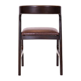 Copenhagen Dining Chairs in Dark Walnut & Bison Espresso (6 Pack)
