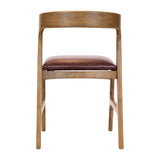 Copenhagen Dining Chairs in Weathered Oak & Bison Espresso (6 Pack)