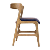 Copenhagen Dining Chairs in Weathered Oak & Bison Midnight (6 Pack)