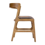 Copenhagen Dining Chairs in Weathered Oak & Bison Smoke (6 Pack)