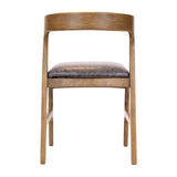 Copenhagen Dining Chairs in Weathered Oak & Bison Smoke (6 Pack)