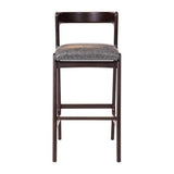Copenhagen Bar Chair in Dark Walnut & Bison Smoke (6 Pack)