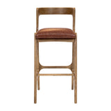 Copenhagen Bar Chair in Weathered Oak & Bison Tan (6 Pack)