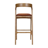 Copenhagen Bar Chair in Weathered Oak & Bison Tan (6 Pack)