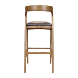 Copenhagen Bar Chair in Weathered Oak & Bison Smoke (6 Pack)