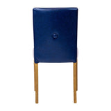 Bath Dining Chair in Weathered Oak & Bison Midnight (6 Pack)