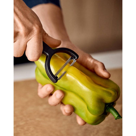 Victorinox Serrated Ypso Peeler Black
