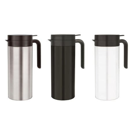 Elia Cylinder-Type Vacuum Jug Black 1Ltr