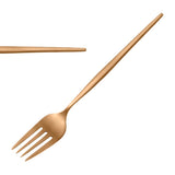 Amefa Soprano Copper Cake Forks (12 Pack)