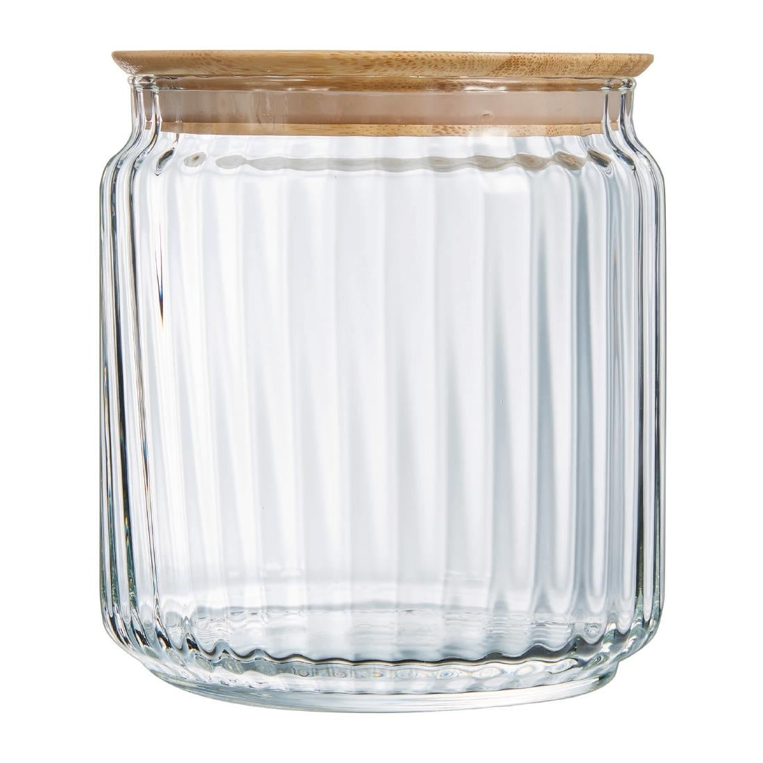 Luminarc Nova Jars with Bamboo Lids 750ml (6 Pack)